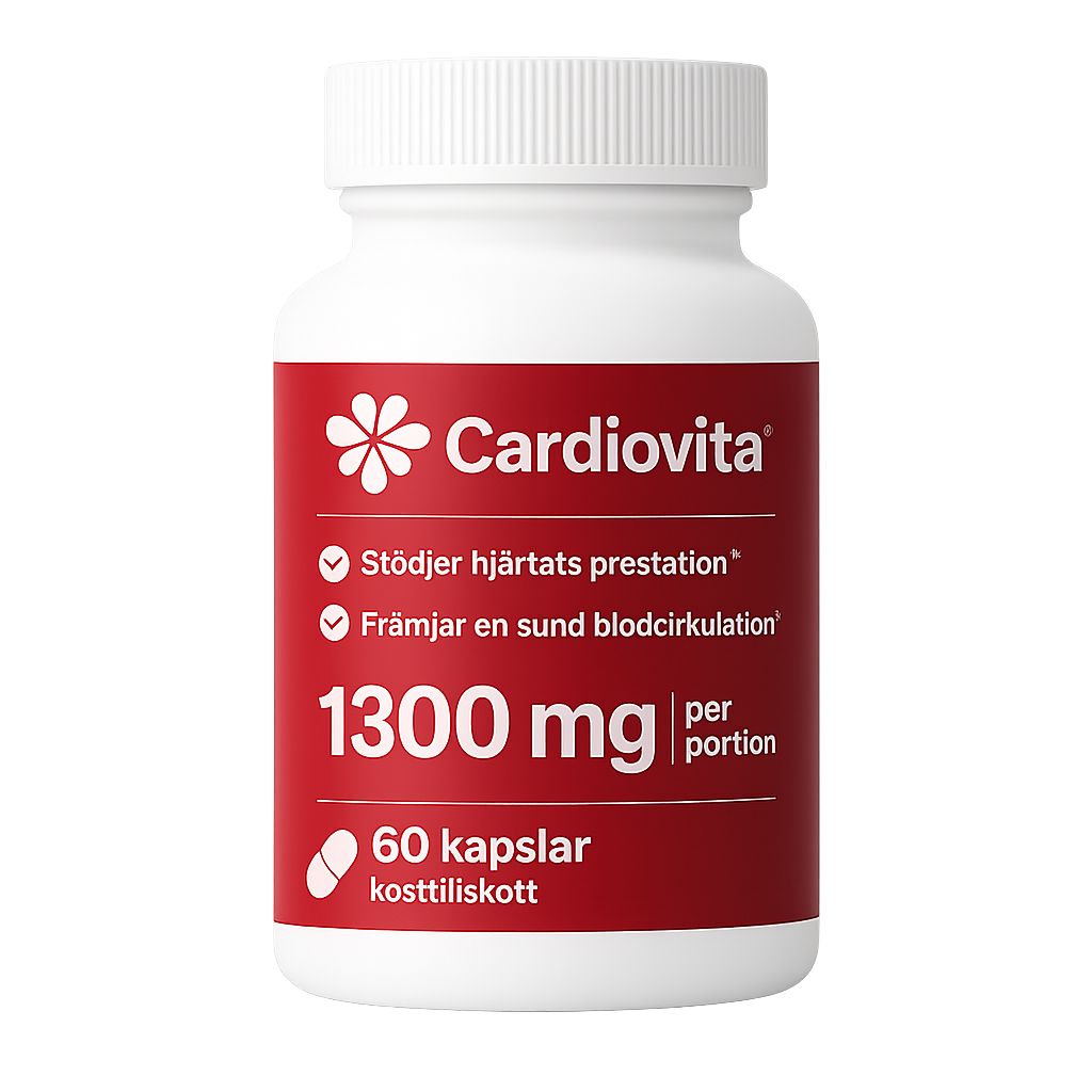 Cardiovita™ - Återställ blodcirkulationen på 7 dagar och känn dig utvilad igen!
