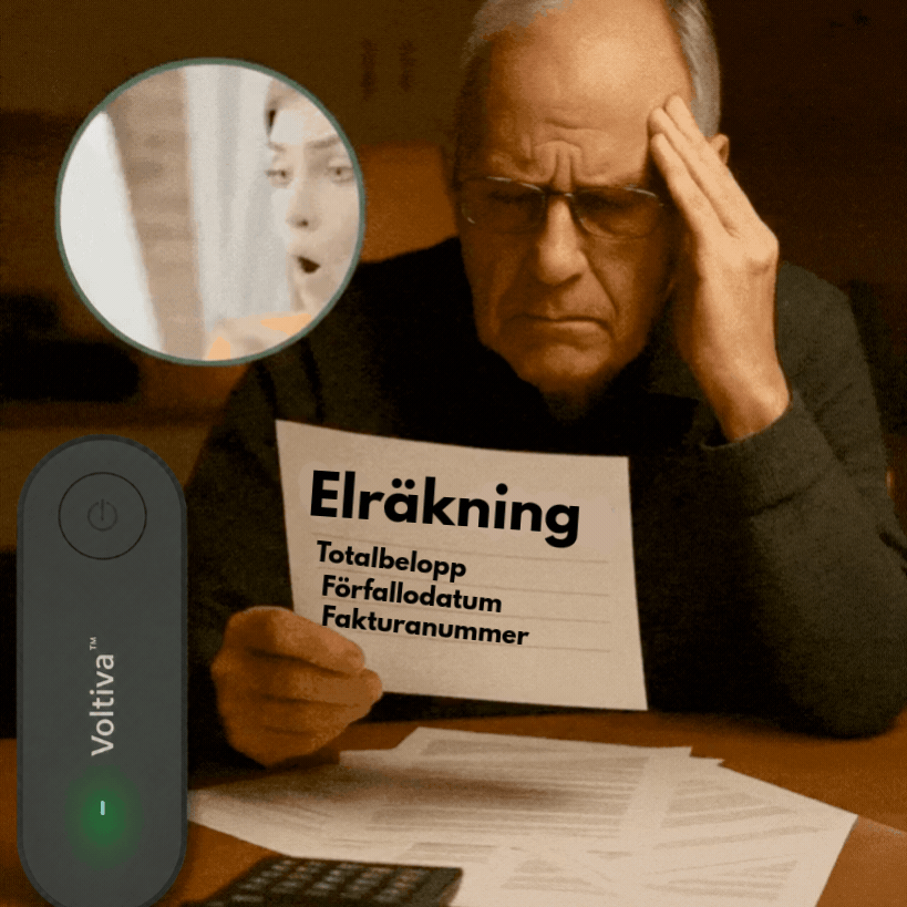 Voltiva™ Energisparare | Minska din elräkning med upp till 86 %