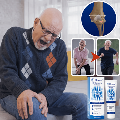 Flexora™ Kräm | Minska artrosstelheten med upp till 96% på bara 2 minuter