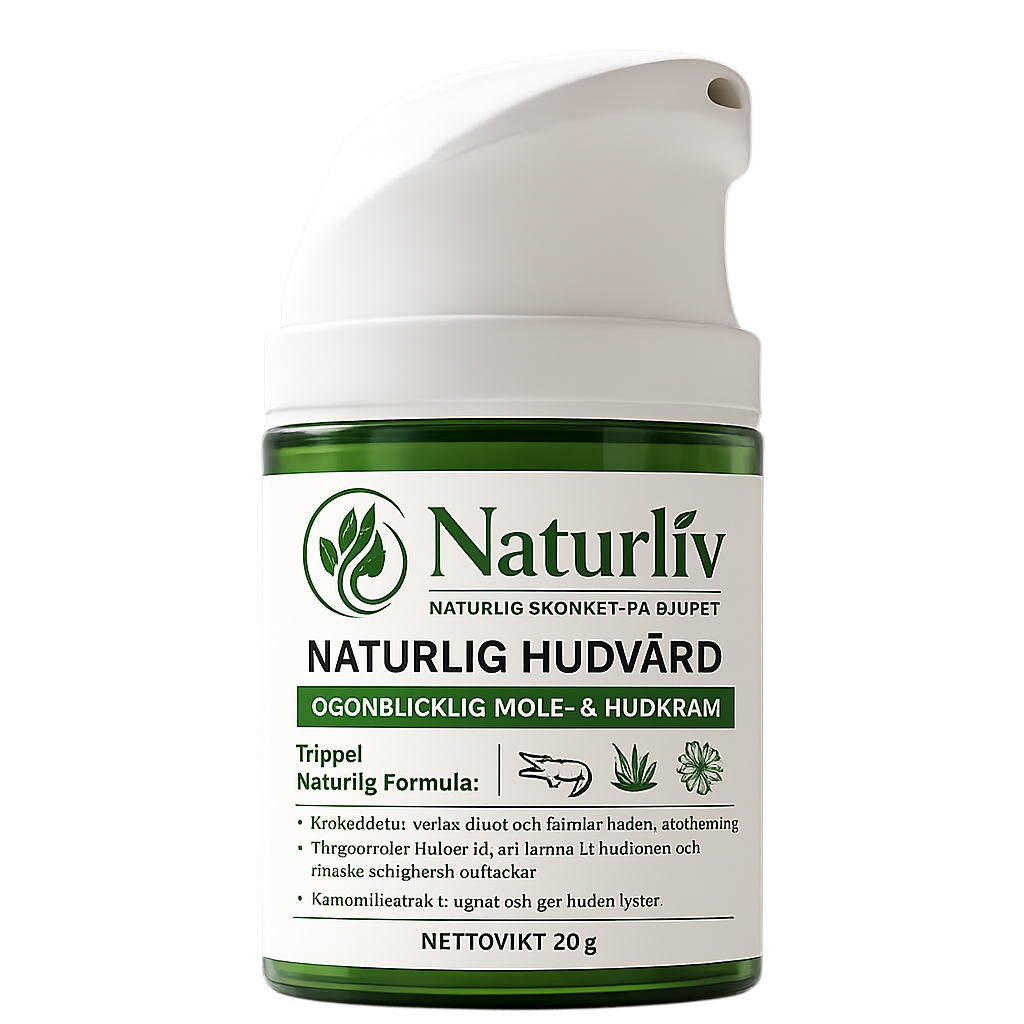 Naturliv™| Tar bort åldersfläckar och födelsemärken på 36 timmar – innan fläckarna blir mer synliga