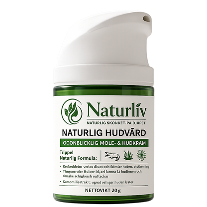 Naturliv™| Tar bort åldersfläckar och födelsemärken på 36 timmar – innan fläckarna blir mer synliga