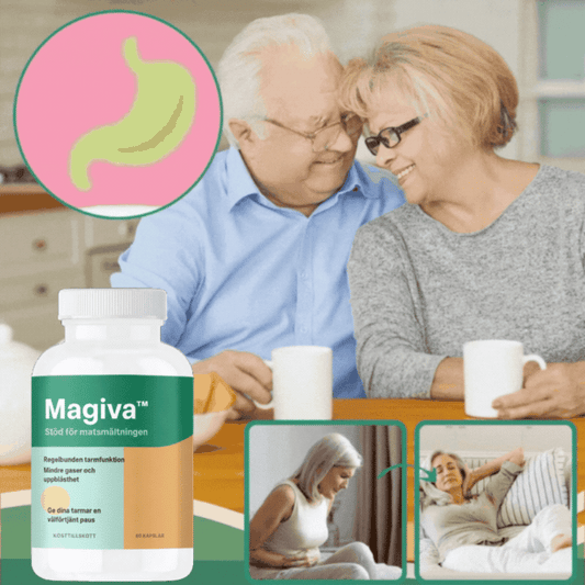 Magiva™ -kapslar | Befria dig från uppblåsthet och gå ner upp till 4,5 kg på bara 7 dagar!